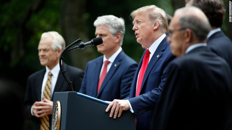 Trump announces unprecedented action against China