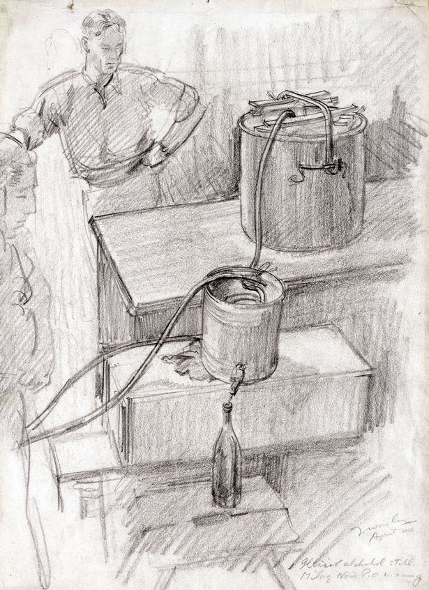 POWs used to get drunk on 'moonshine' just like iconic film The Great Escape