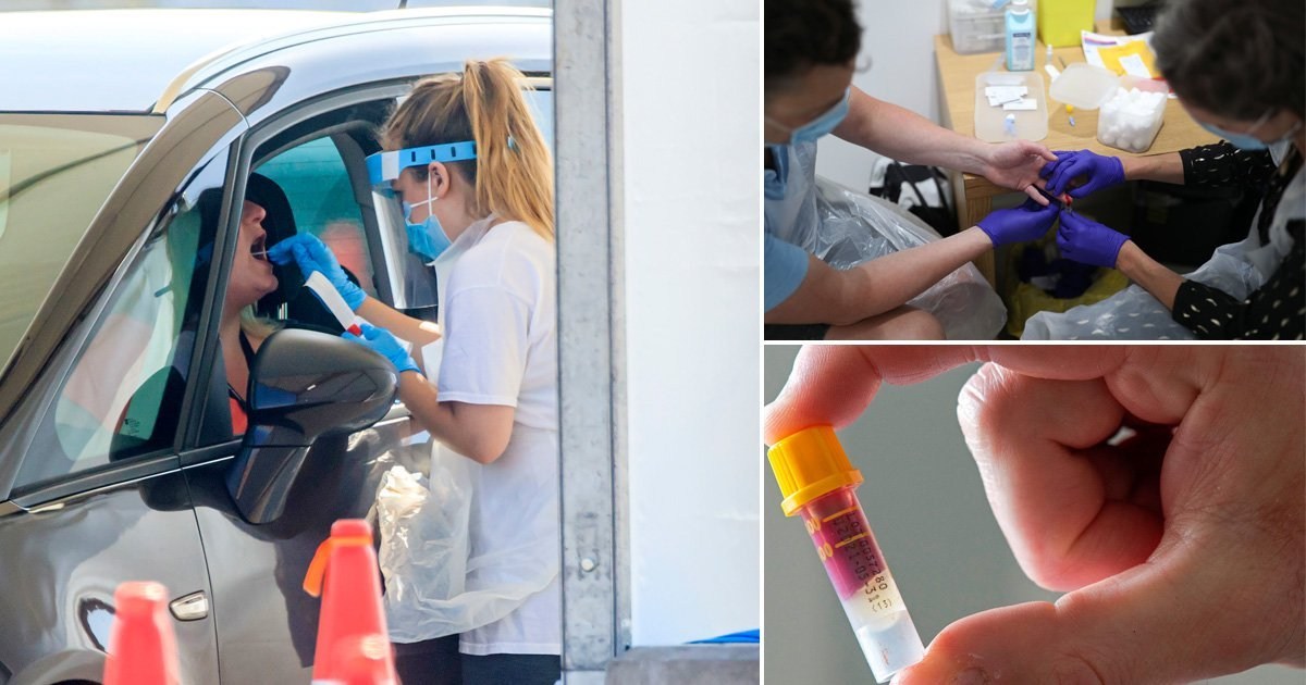 UK reaches target capacity for 200,000 coronavirus tests a day, Health Secretary claims