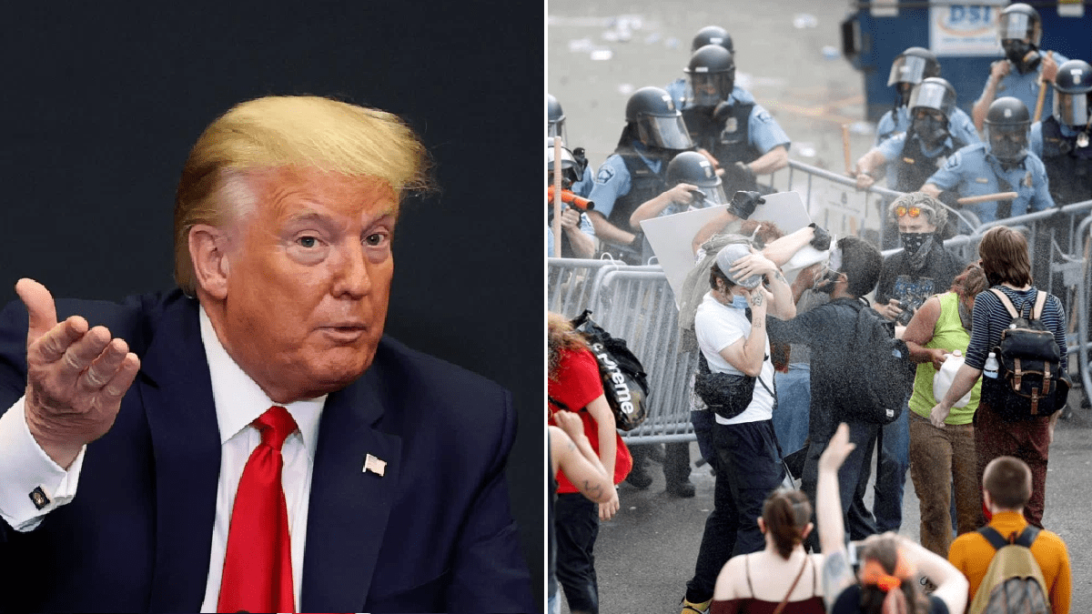 Donald Trump declares Antifa a ‘terrorist organization’ amid George Floyd protests