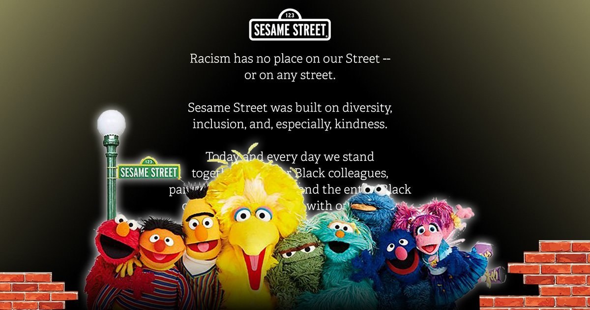Sesame Street takes a stand against racism amid George Floyd protests: ‘Create a world that is kinder’
