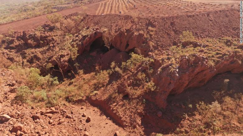 Rio Tinto apologizes for blowing up 46,000-year-old sacred indigenous site in Australia's Pilbara region