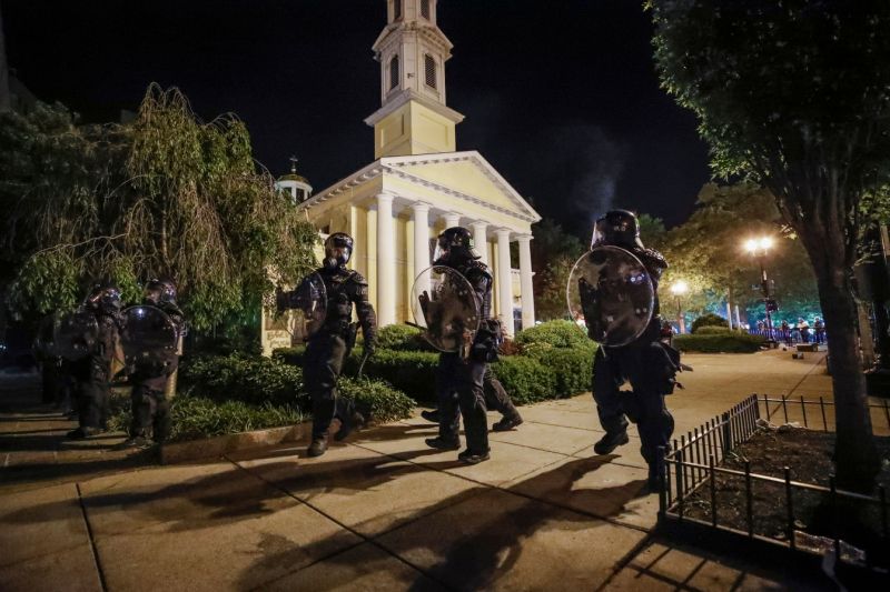 D.C. Church 'outraged' that trump used it as photo-op