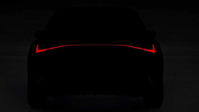 2021 Lexus IS teased with swanky taillights, debuts June 9