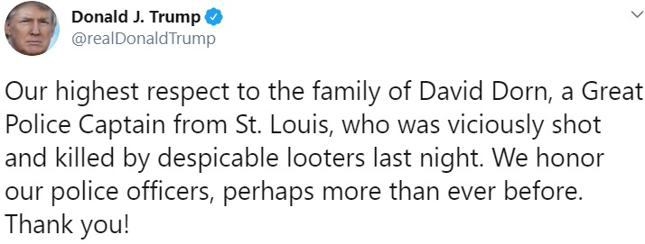 Ex-Police Captain David Dorn Shot Dead in St. Louis; Murder Live-Streamed on Facebook