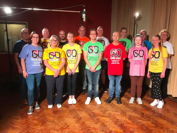 Every member of this choir has been touched by organ donation in some way