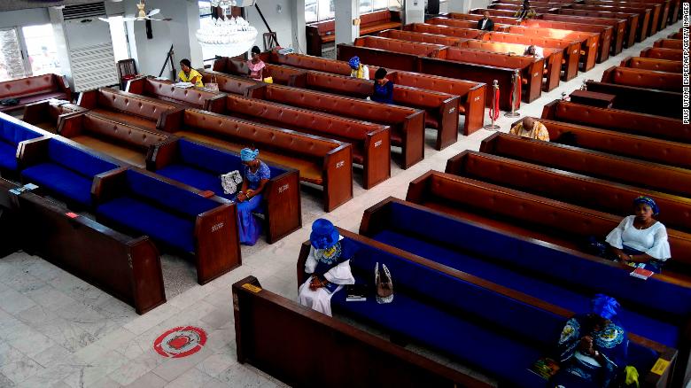 Nigeria reopens churches, mosques and hotels amid rising cases of Covid-19