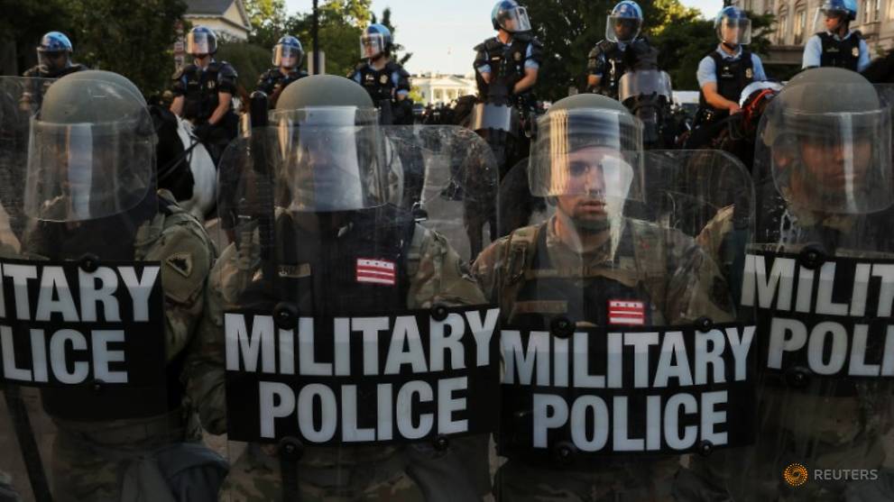 Washington troops hit with COVID-19 after George Floyd protests