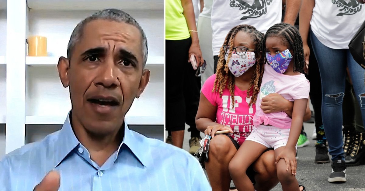 Obama tells young people of colour ‘you matter’ amid George Floyd protests
