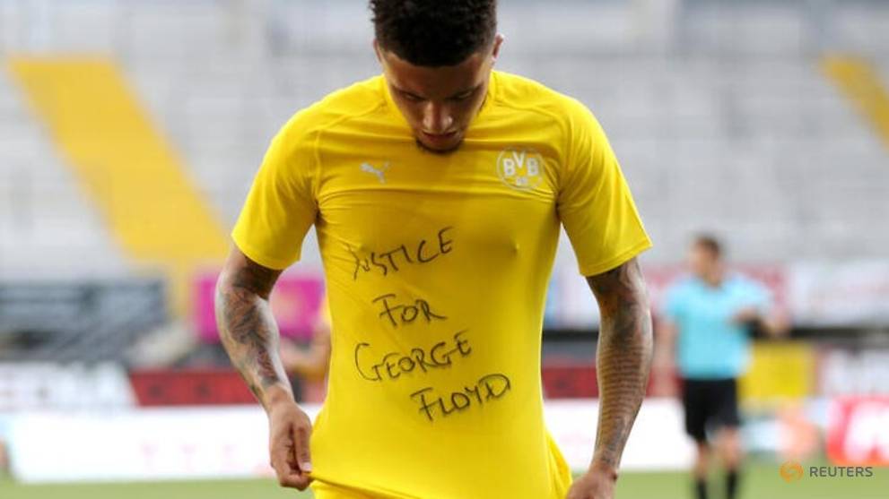 German Bundesliga takes no action against players supporting George Floyd protests