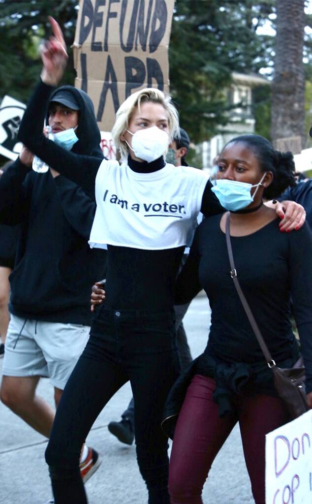 Jaime King Says She Was Arrested During Peaceful Protest in L.A.