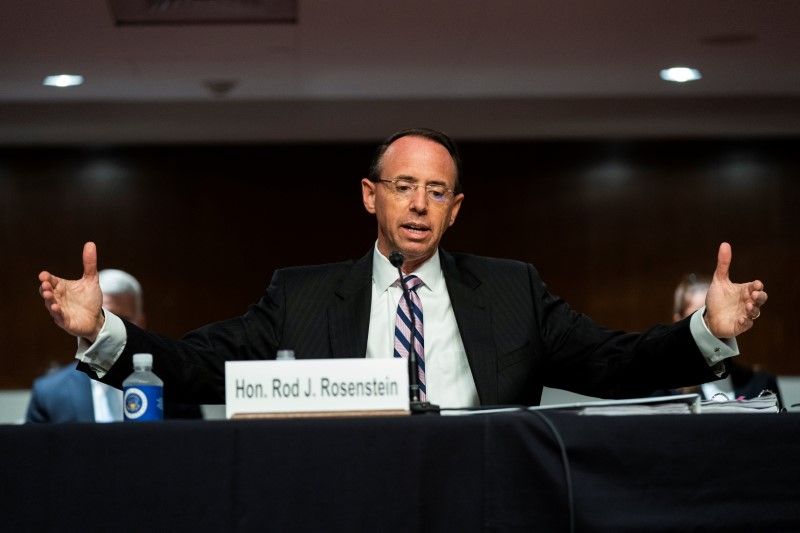 Republicans blast fbi Russia probe as rosenstein defends mueller