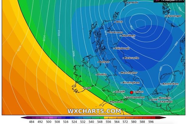 UK weather forecast: 60mph winds and thundery showers as 'autumnal' June continues