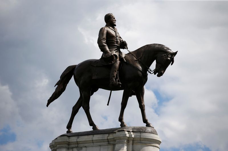 Virginia governor banishes statue of civil war general lee