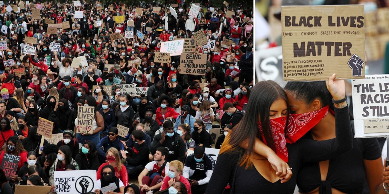 Do not attend Black Lives Matter protests of over six people, government warns