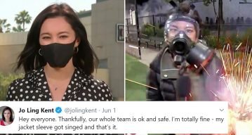 Sacramento Activist Requires Surgery After They’re Shot With 6 Rubber Bullets at LA Protest