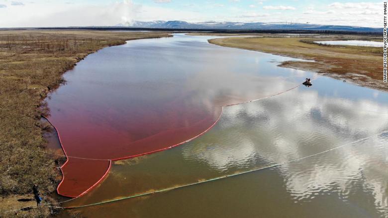 First stage of cleanup completed after huge fuel spill in northern Russia, state media says