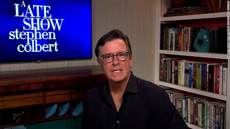 Stephen Colbert calls out violent police tactics at protests