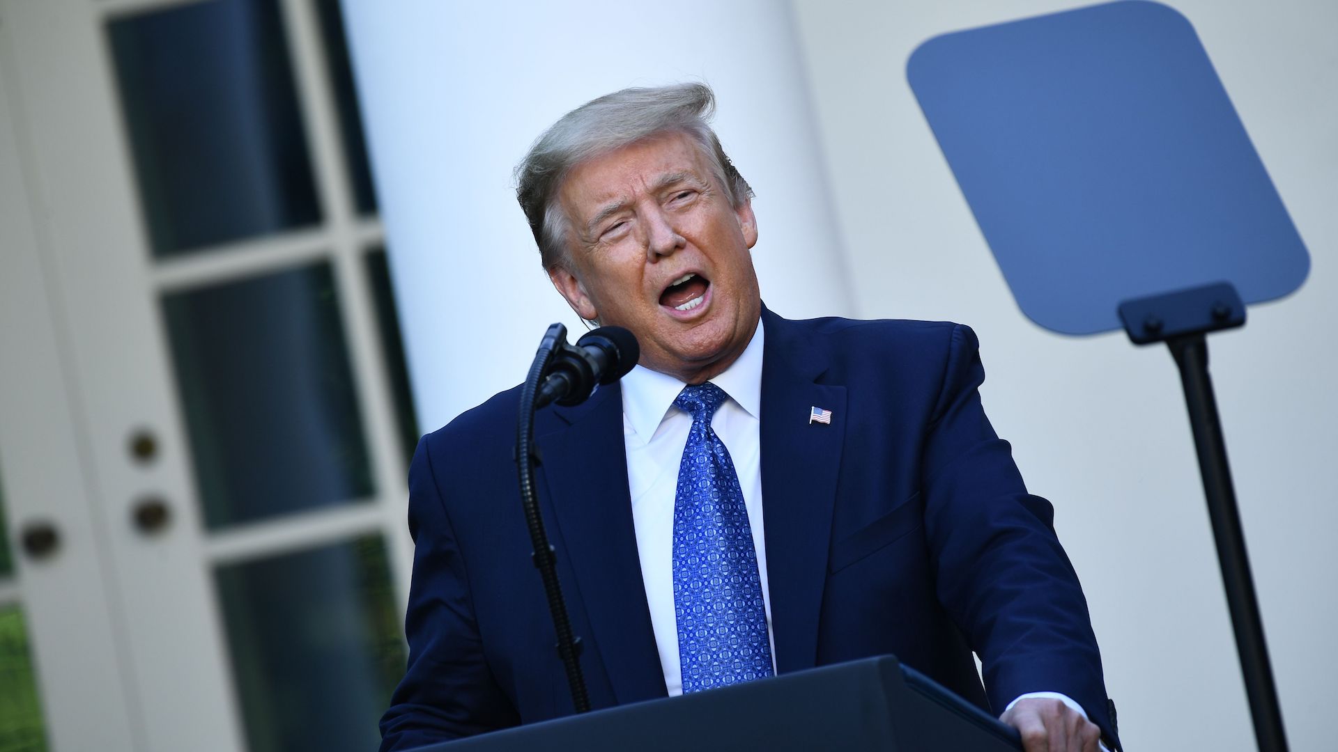 Trump Slammed for Saying It's a 'Great Day' for George Floyd During Press Conference