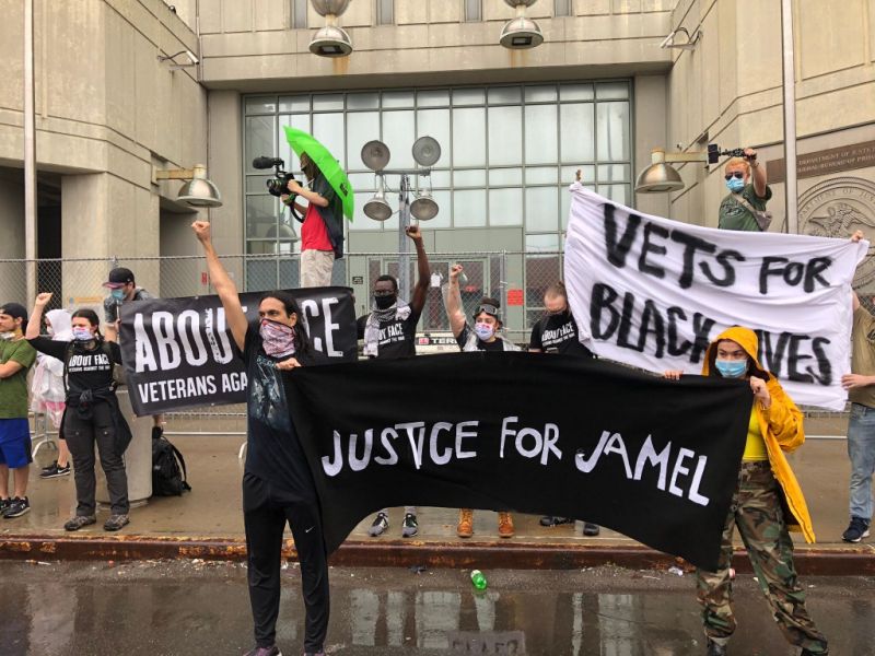 Police critics secure some gains in 11th day of racial justice protests