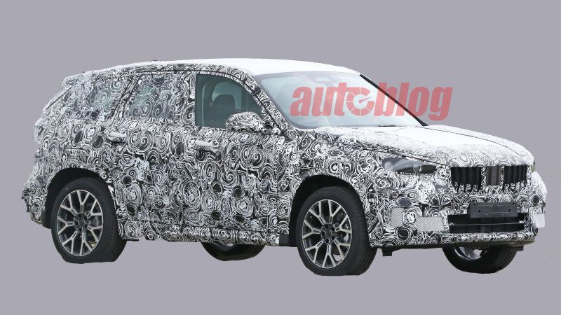Next-generation BMW X1 spied with aggressive nose
