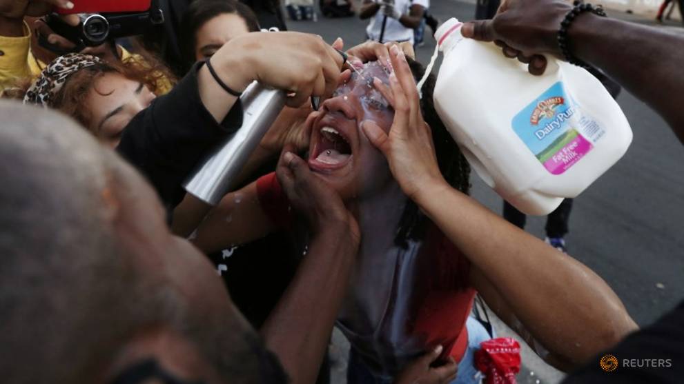 What US police are shooting at protesters