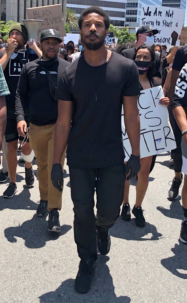 Michael B. Jordan Calls On Hollywood To ''Invest in Black Staff'' During L.A. Protest