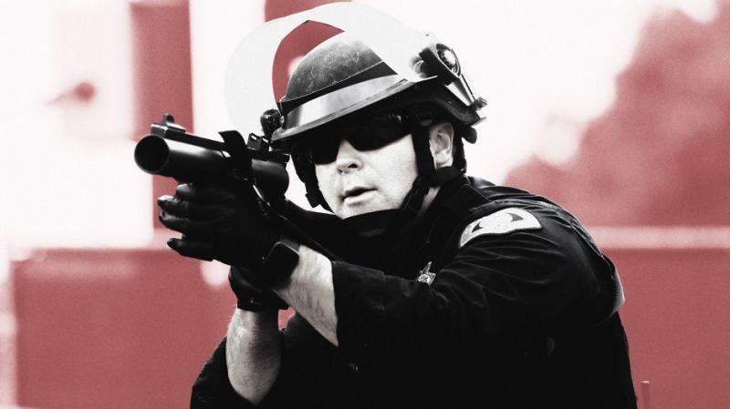 Rubber bullets are still bullets