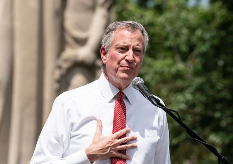 New York mayor bill de blasio unveils proposed police reforms amid nationwide protests