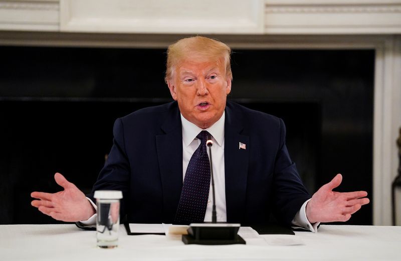 Trump insists no police defunding amid u.S.-Wide clamor for reforms