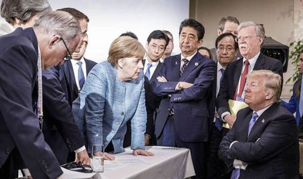 Merkel anger as Trump hasn’t confirmed troop pull-out from Germany ‘It’s revenge!’