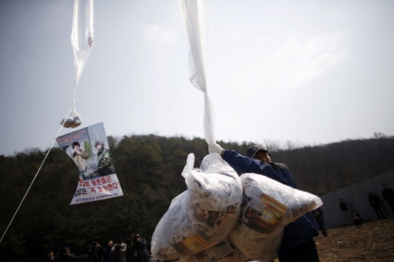 South Korea acts to stop defectors sending aid, messages to North Korea