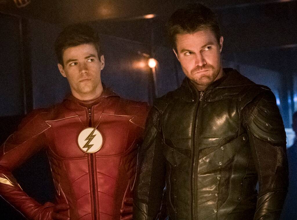 The Flash's Grant Gustin and Stephen Amell Speak Out After Co-Star Hartley Sawyer Is Fired