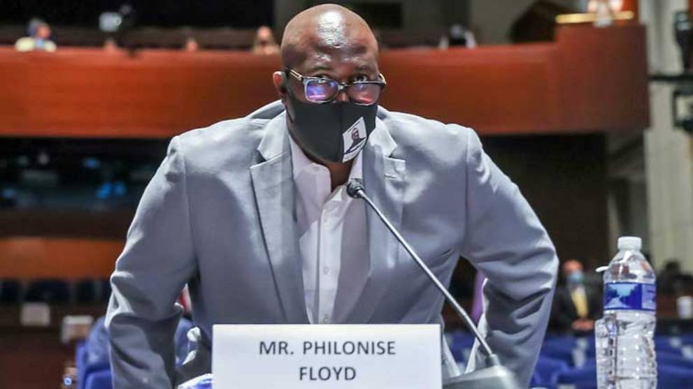Floyd brother tells US Congress to 'stop the pain', pass police reform