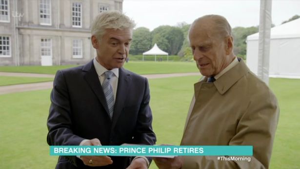Phillip Schofield recalls Prince Phillip calling him an 'idiot' during awkward interview