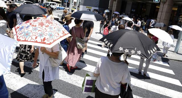日本六月第一周的热浪导致1194人中暑2人死亡