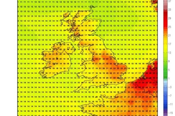UK weather: Met Office warnings of torrential rain today but scorching weekend ahead