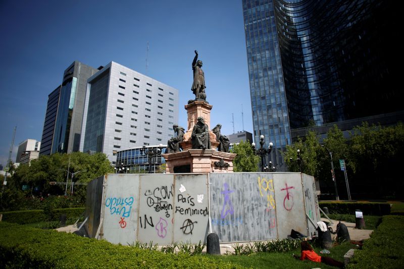 Knocked off their perch: protesters target empire builders, confederate symbols