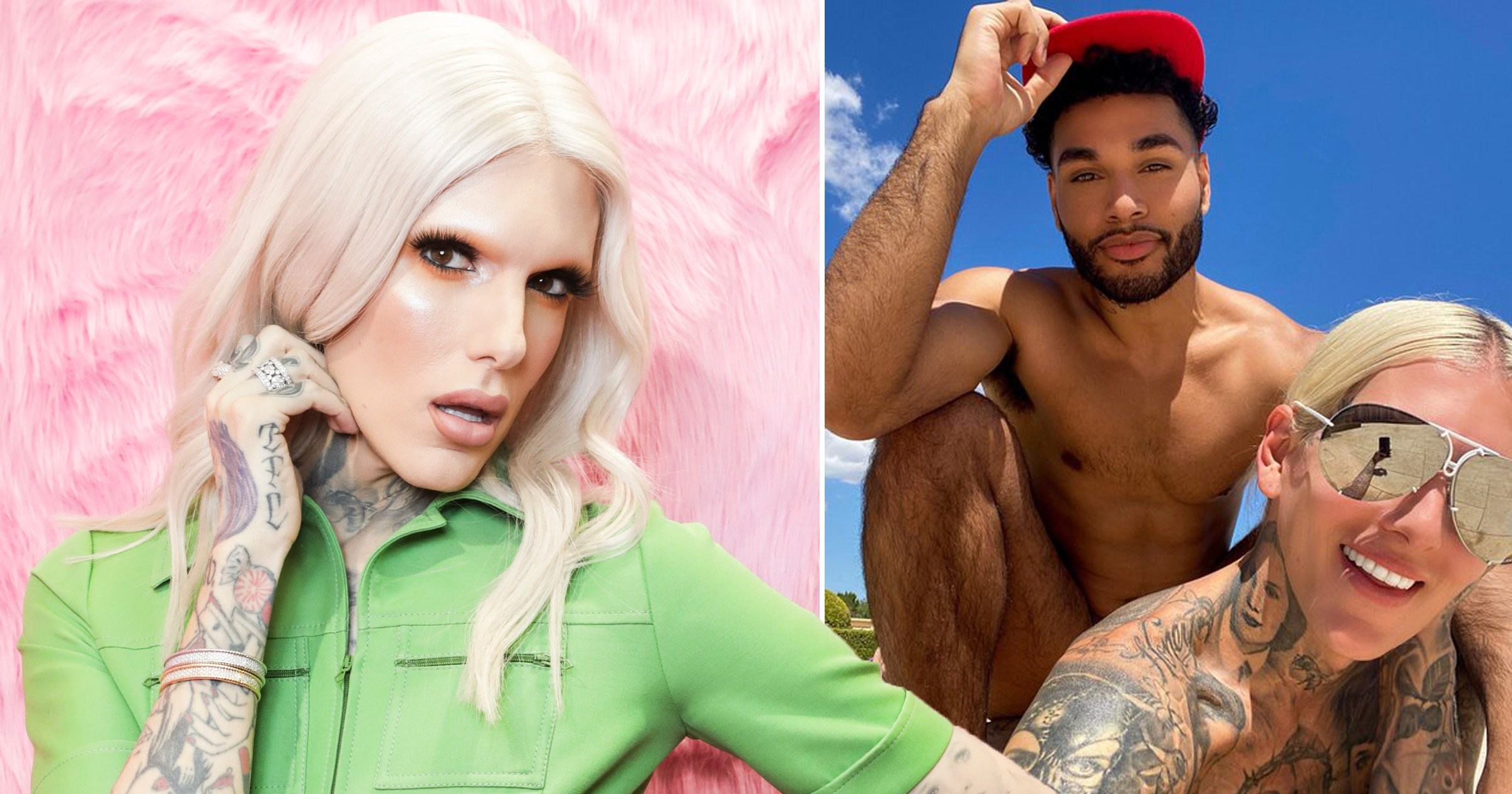Jeffree Star sparks dating rumours as former Big Brother star Jozea Flores strips off in photos