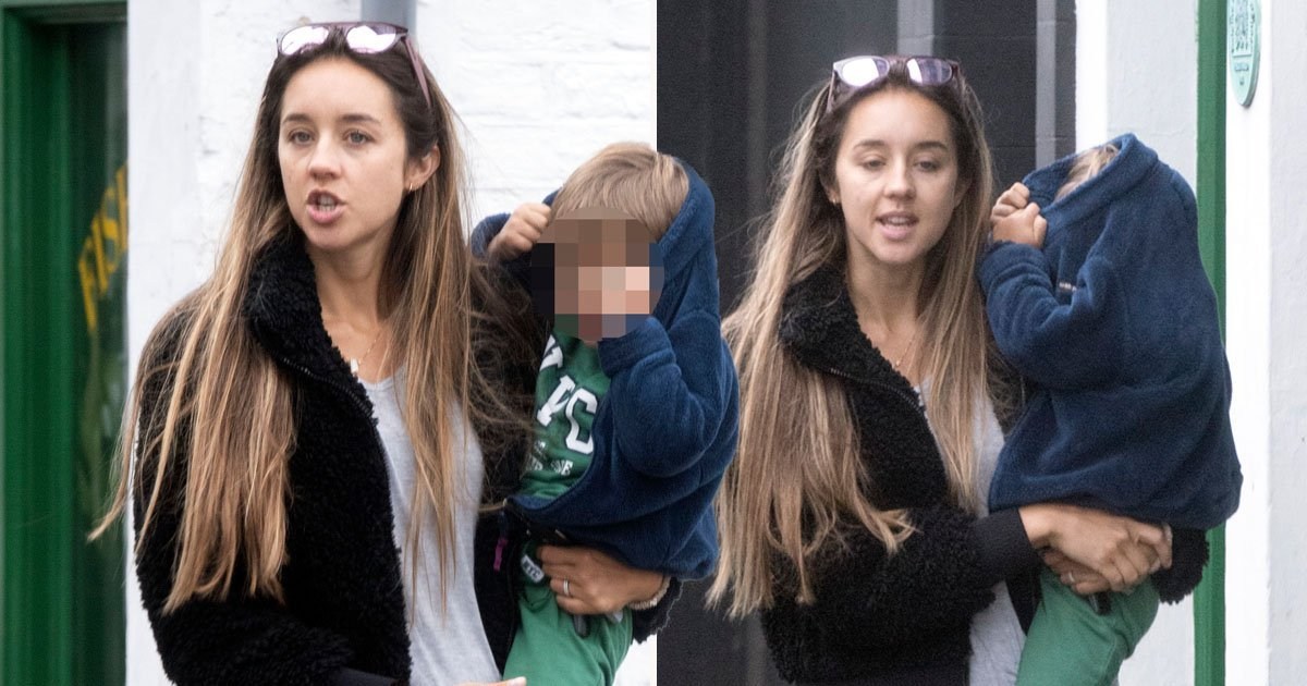 Emily MacDonagh swaps working on NHS frontline for mum duties as she hangs out with son Theo