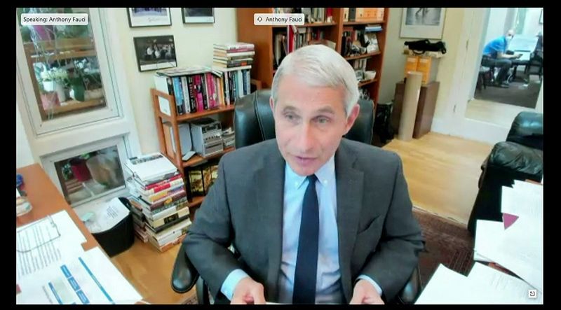 Fauci: slight coronavirus spikes May get out of control amid U.S. Reopening