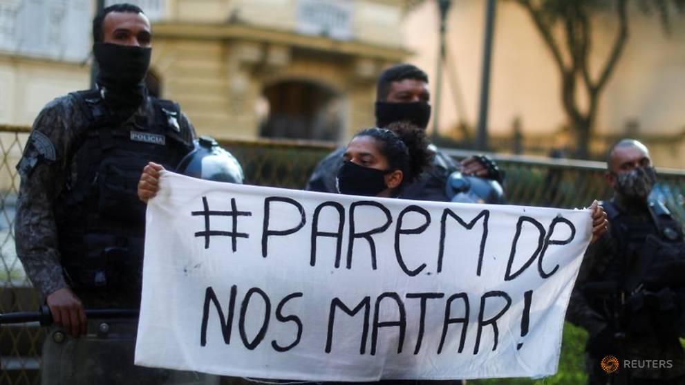 Brazil drops police from human rights report amid global protests against racism and abuse