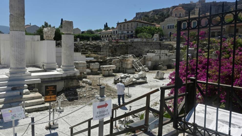 Greece reopens for tourists, but UK flights barred for now