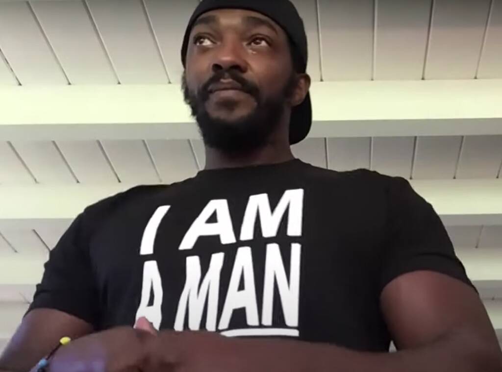 Anthony Mackie Tears Up While Sharing Powerful Message About Voting