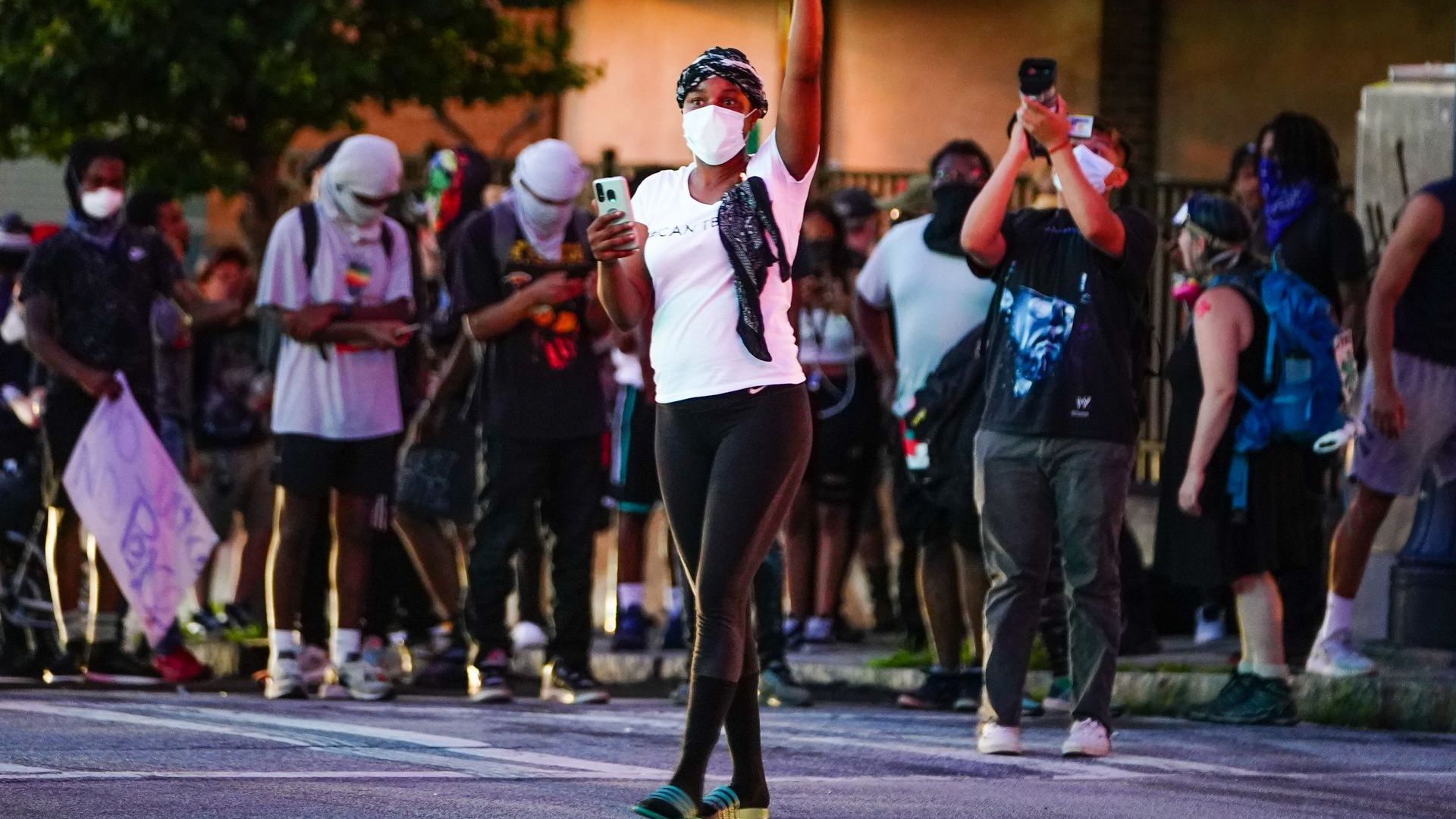 Atlanta Protesters Set Fire to Wendy's Where Rayshard Brooks Was Murdered