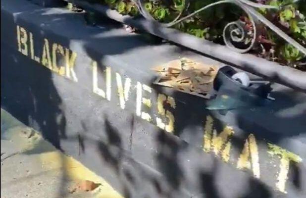 White Woman Questions San Francisco Man Writing ‘Black Lives Matter’ on His Own Property (Video)