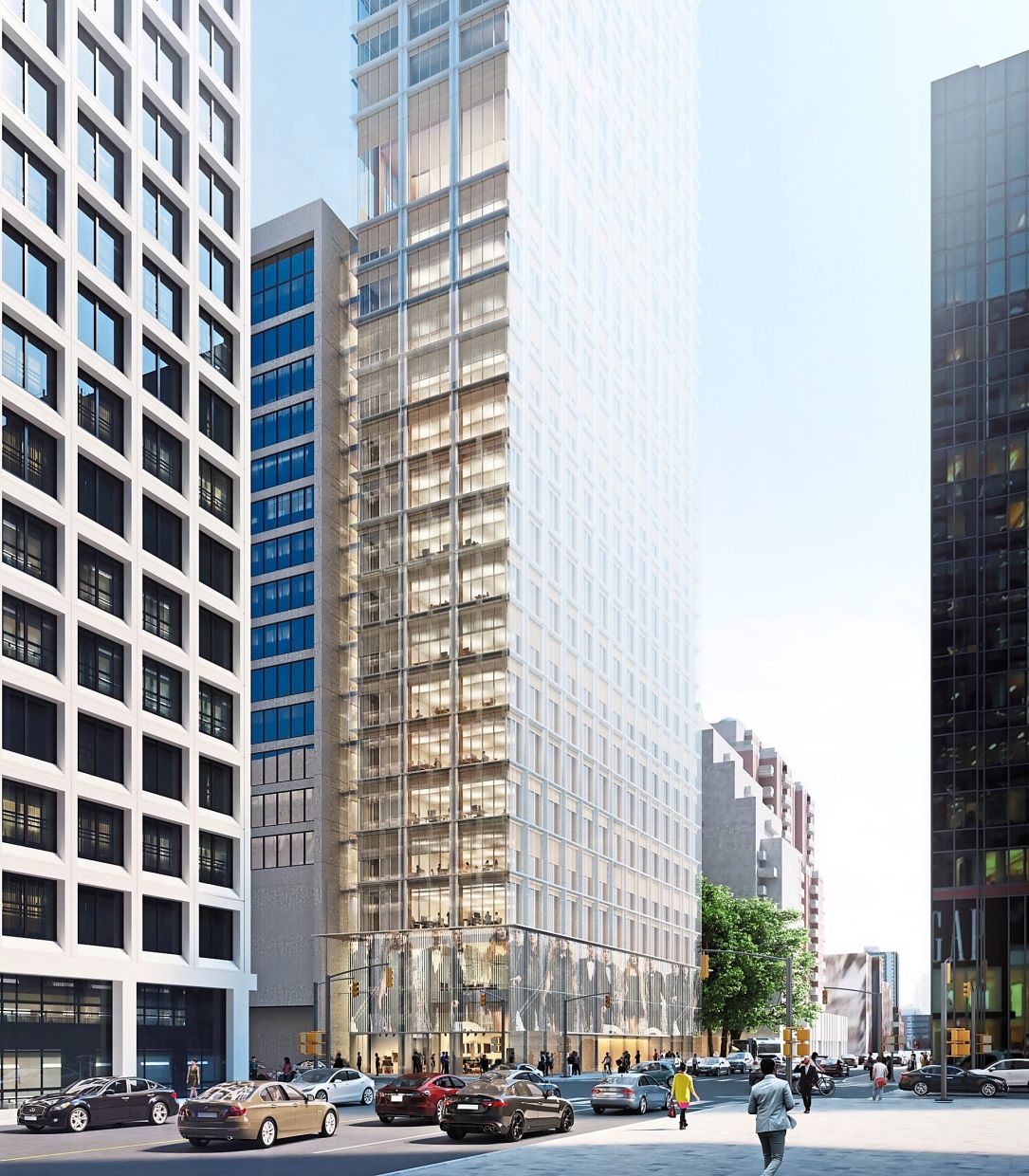 Pritzker Prize-winning Swiss firm unveils plans for new "skinny skyscraper" in Toronto
