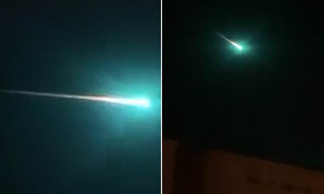 Mysterious green glow seen shooting across Australian night sky