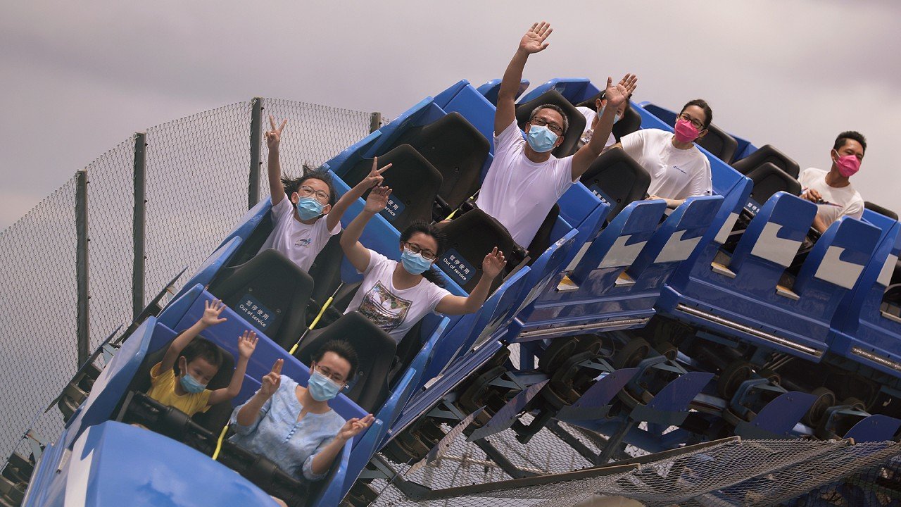 Hong Kong’s Ocean Park reopens after more than four months of closure