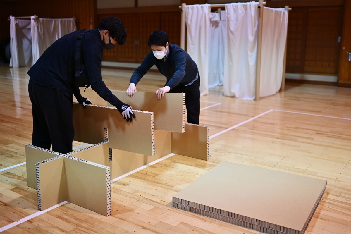 Japanese architect Shigeru Ban calls for cities to invest in earthquake and disaster shelters with virus prevention